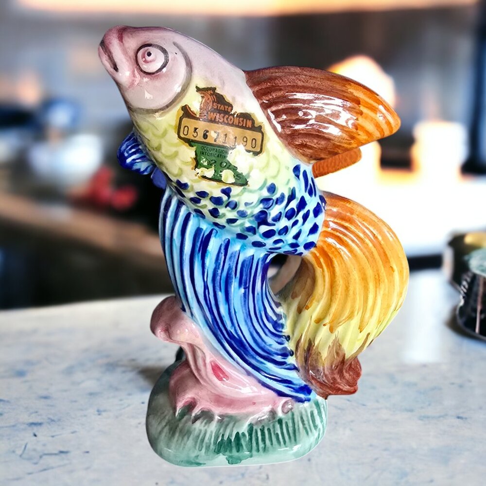 Vintage GARNIER FRANCE 1974 Decanter From Italy